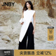 JNBY 开衩纯棉T恤裙女通勤5O6G11390 连衣裙无袖 江南布衣夏季 女装
