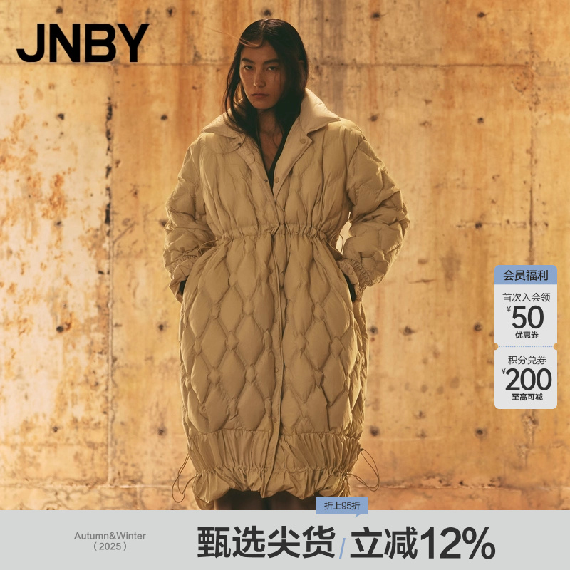 正反两穿冬长款羽绒服JNBY