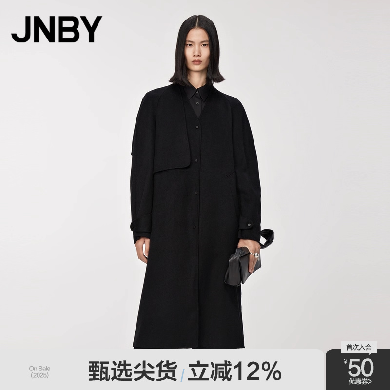 JNBY/江南布衣宽松毛呢大衣