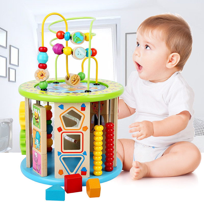 绕珠串珠百宝箱儿童益智力玩具