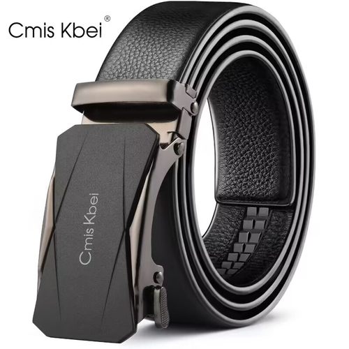 CMisKbei自动扣头真皮腰带