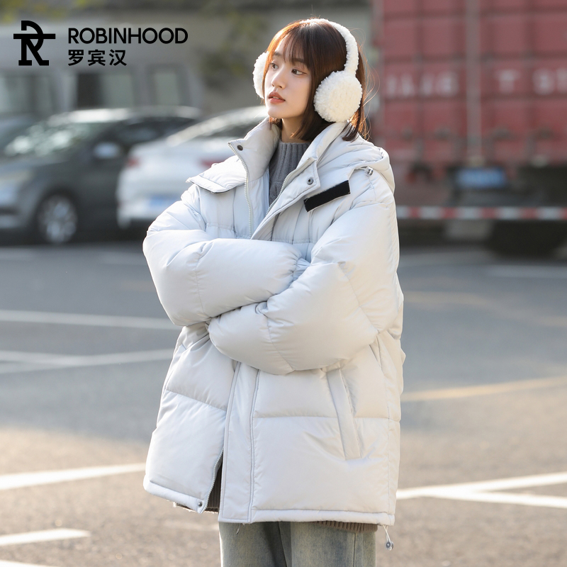 罗宾汉90羽绒服面包服外套