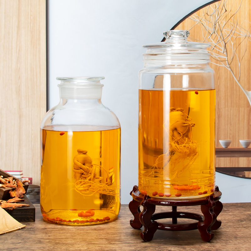 泡酒专用酒瓶玻璃瓶装酒酒坛酒罐