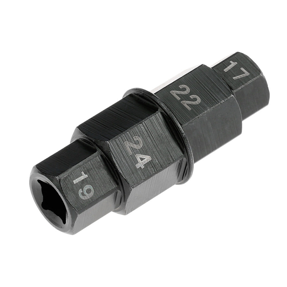 雅马哈铃木本田川崎摩托车前轮主轴专用拆卸扳手六角套筒维修工具