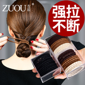 发圈女皮套黑色发绳马尾扎头发橡皮筋高弹力耐用韩国头绳2026新款