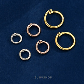 珍珠项链连接扣吊坠扣手串手链扣开口圈配件万用扣环卡扣不掉色