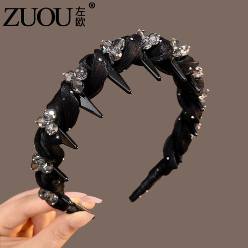 松高颅顶显脸小发箍日常外戴