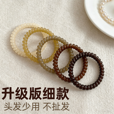 电话线发圈细女细小号超细