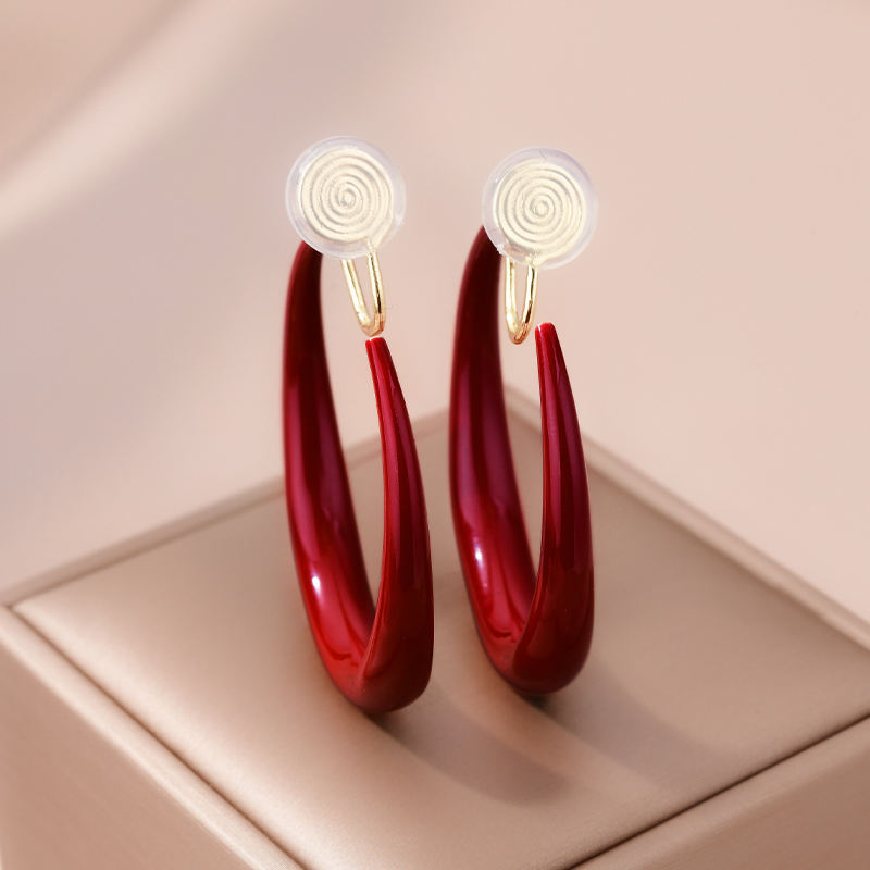 高级感时尚优雅气质耳夹