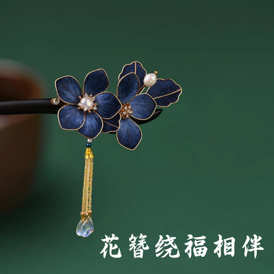 古典发簪盘发专用稳固不易掉