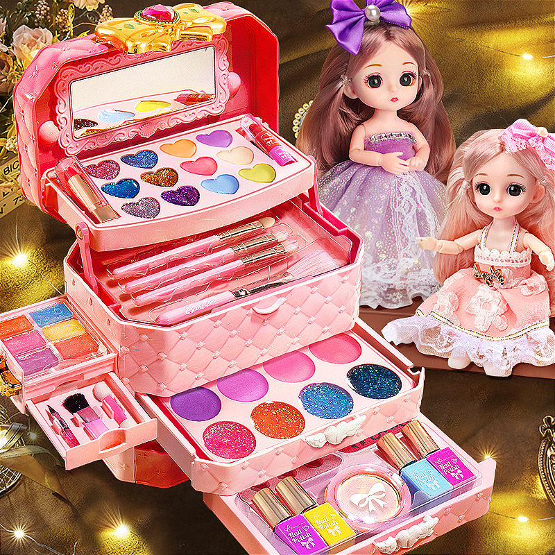 儿童化妆品玩具套装无毒正品女孩的生日礼物小孩公主彩妆盒指甲油,玩具/童车/益智/积木/模型,儿童化妆玩具,淘宝优惠券,粉丝福利购,淘宝优惠卷