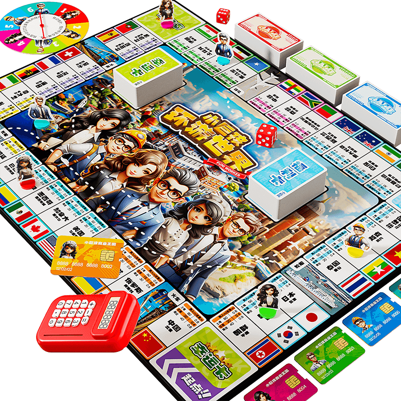 正版大富贵翁桌面游戏棋