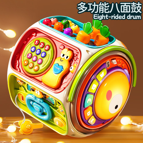 益智九面鼓0到6岁智力开发