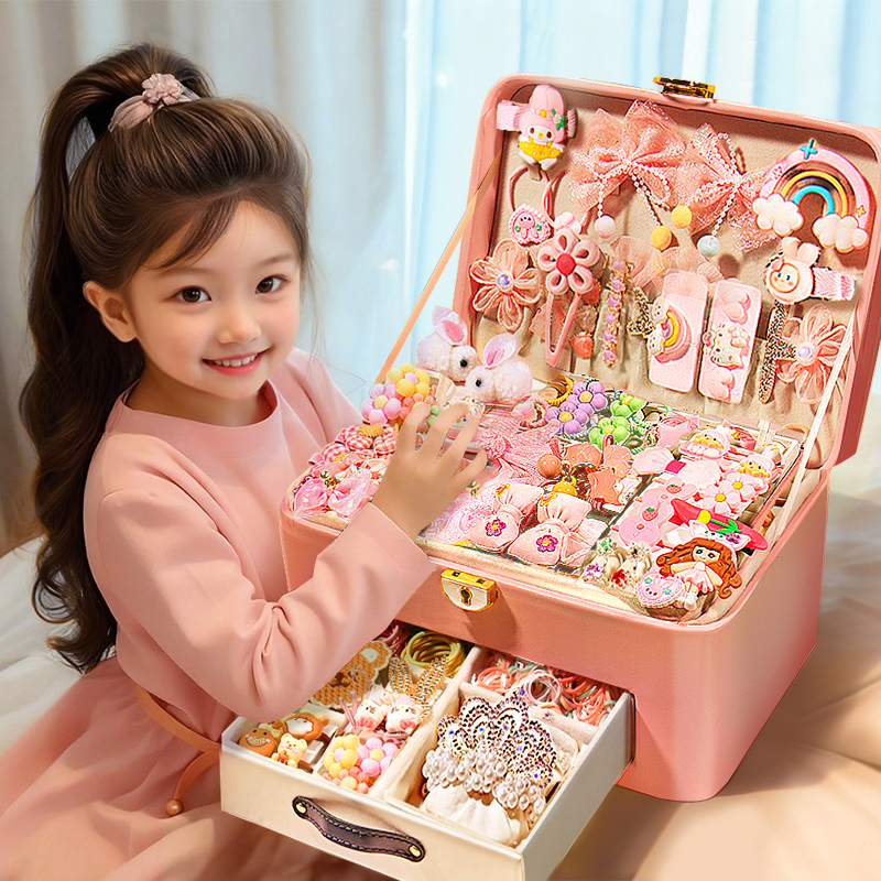 女孩生日礼物儿童首饰发饰礼盒