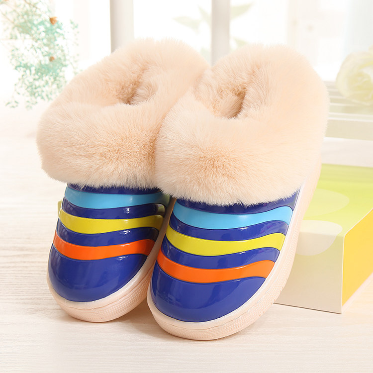 Pantoufles enfants en autre pour hiver - semelle caoutchouc antidérapant - Ref 1004898 Image 5