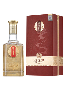 泸州老窖清溪谷 绵柔52度500ml*1瓶浓香型固态法白酒礼盒装