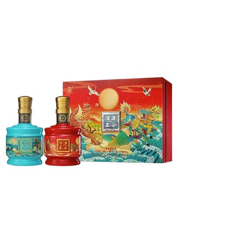 丰谷500ml酒王礼盒装52度浓香型