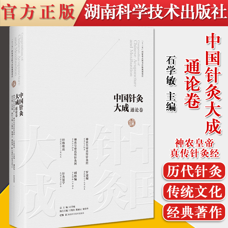 中国针灸大成通论卷 神农皇帝真传针灸经神农皇帝真传针灸图经络歌诀罗遗编刺络编针灸易学 石学敏、王旭东