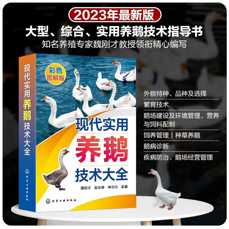 现代实用养鹅技术大全 魏刚才 养鹅关键技术一本通 鹅病诊断鹅场疾病防治 鹅场经营管理 鹅场经营者及广大养鹅专业户阅读参考 9787