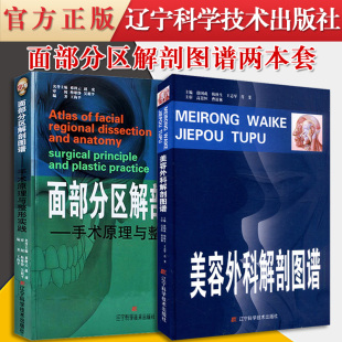 面部分区解剖图谱 手术原理与整形实践 辽宁科学技术出版 书籍 社 韩国整形医学 两本套 口腔颌面外科学 正版 美容外科解剖图解