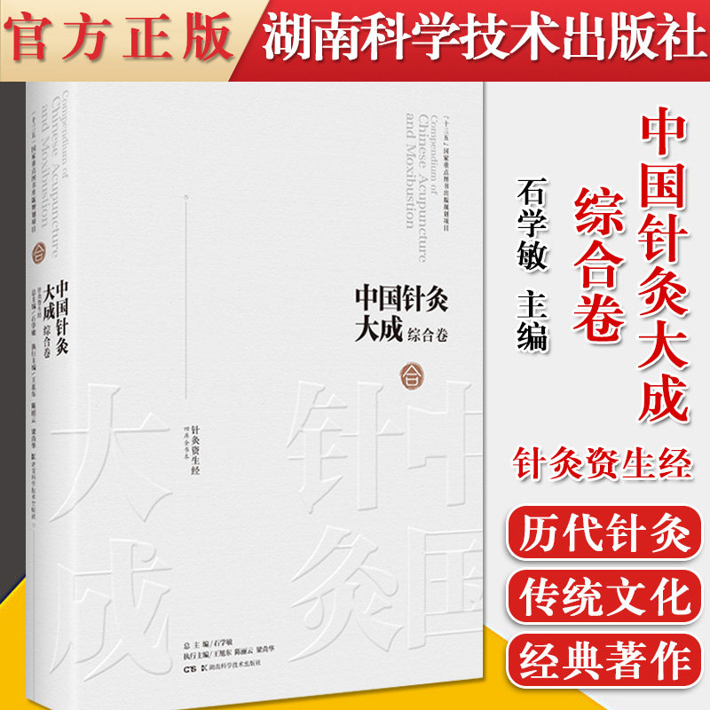 中国针灸大成综合卷针灸资生经 石学敏、王旭东 湖南科学技术出版社 9787571008086