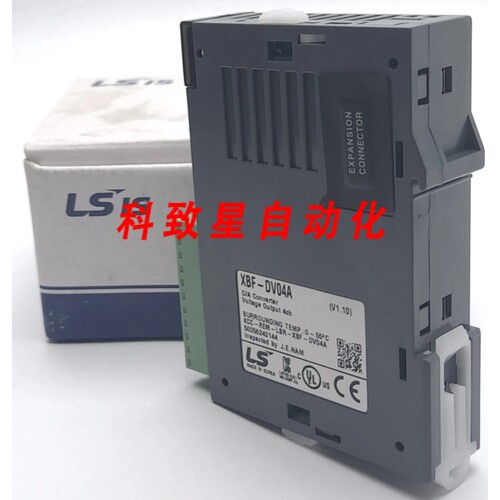 工业配件LS XBF-DV04A模拟输出D/A 转换器4CH输出0-10VDC模拟