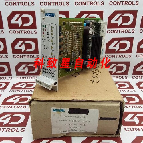 工业配件EEA-PAM-535-B-32EN9 VICKERS VICKERS 放大器卡