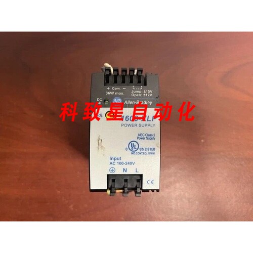 工业配件1606-XLP36C 直流电源100-240V-AC 15V-DC 2A 36W