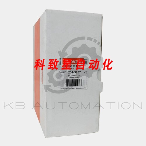 工业配件BF15000A110 三极接触器AC-3=150A 110V AC 50/60HZ线圈