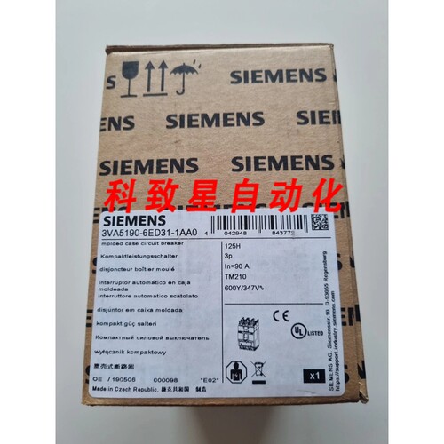 工业配件3VA5190-6ED31-1AA0 90A 125H TM210 3VA5190