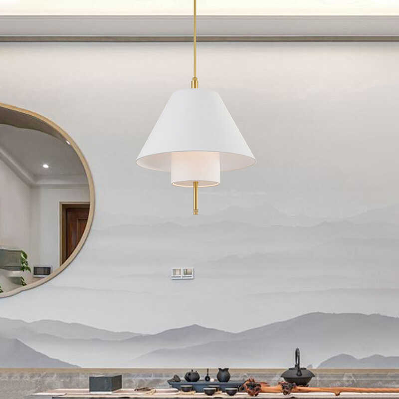 卧室创意饭厅餐桌灯具新中式