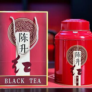 陈升红红茶[华彩]滇红云南凤庆高原大树红500罐装正品陈升红红茶