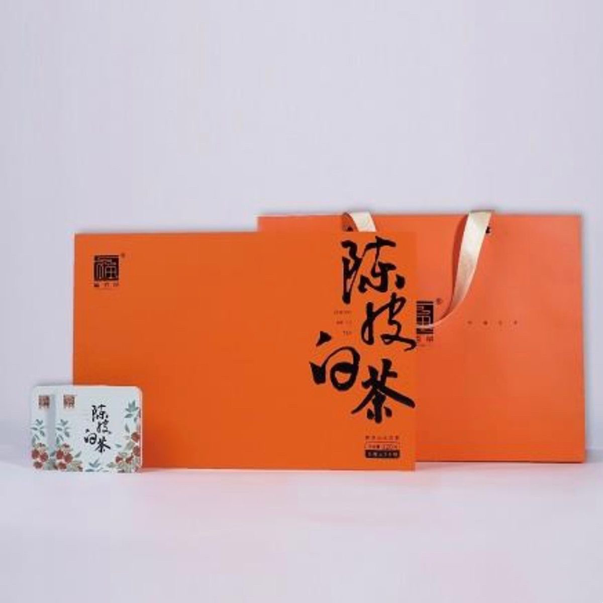 福海茶厂陈皮白茶易武大树白茶新会大红皮花蜜香礼盒