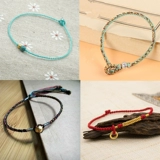 Плетеный браслет ручной работы, плетеная подвеска, 72 размер