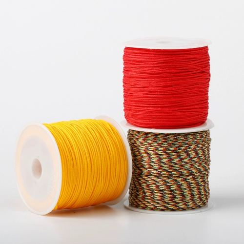 Плетеный браслет ручной работы, плетеная подвеска