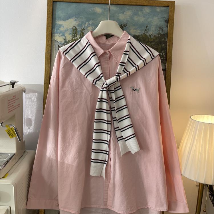 2025春季新款韩版宽松大版衬衫