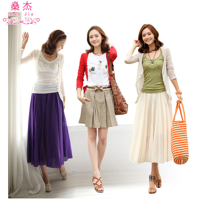 燊杰新款韩版时尚百搭女装长袖开衫修身针织衫空调衫外套|ruв категории Женская одежда, шерстяной свитер - от Buy2taobao.com для оказания профессиональной услуги покупки агента Taobao