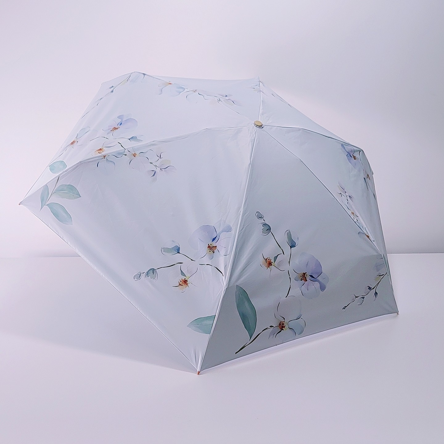 太阳城超轻防晒防紫外线遮阳伞女小巧便携折叠伞晴雨两用商场同款