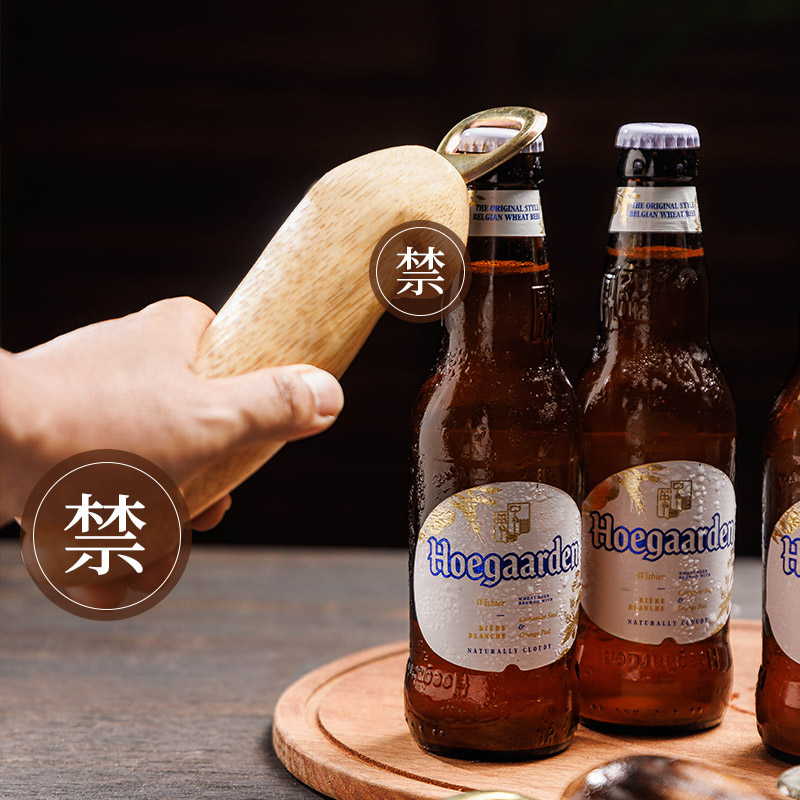 泰国实木有趣味啤酒开瓶器起子