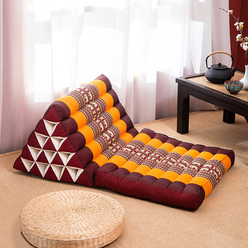 飘窗台三角靠垫榻榻米懒人坐垫
