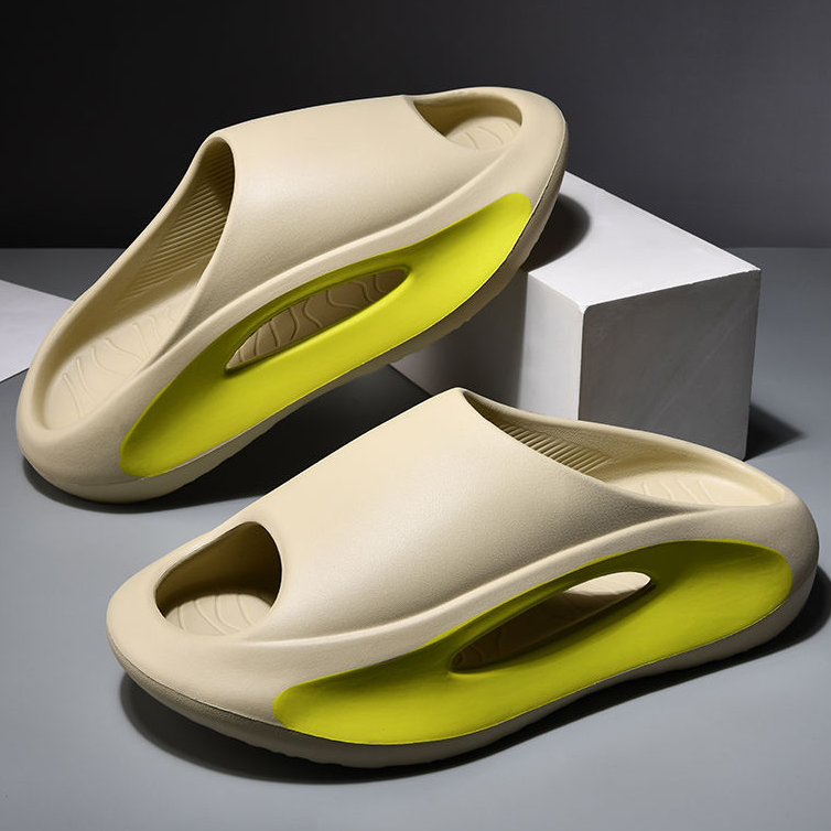 新款男士拖鞋女夏季一字拖EVA轻