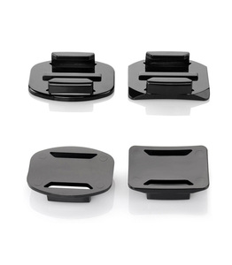 双面胶 Gopro Hero5/4配件小蚁/山狗运动相机平面弧形头盔底座+3M