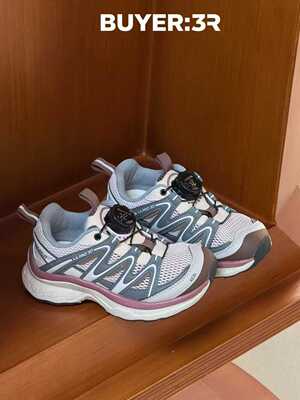 男女童网面旋转扣轻便百搭运动鞋