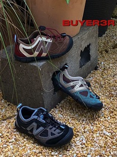 2026春新款韩版童鞋潮牌3R中大男女童软底防滑户外徒步登山运动鞋