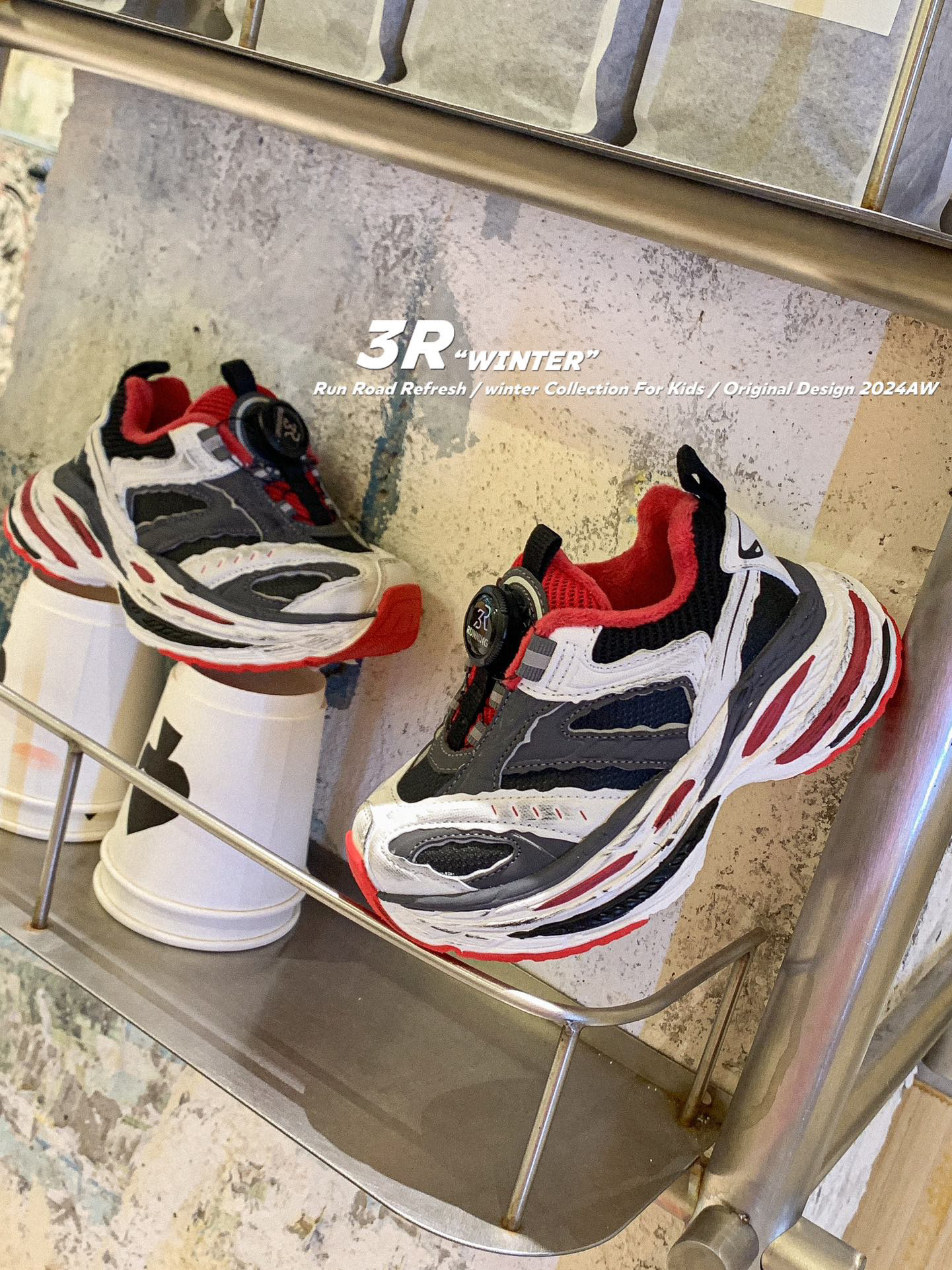 加绒儿童运动鞋3R轻便韩版休闲