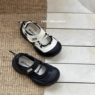 2025夏新款韩版童鞋潮牌JBM中大男女童镂空包头防滑溯溪运动凉鞋