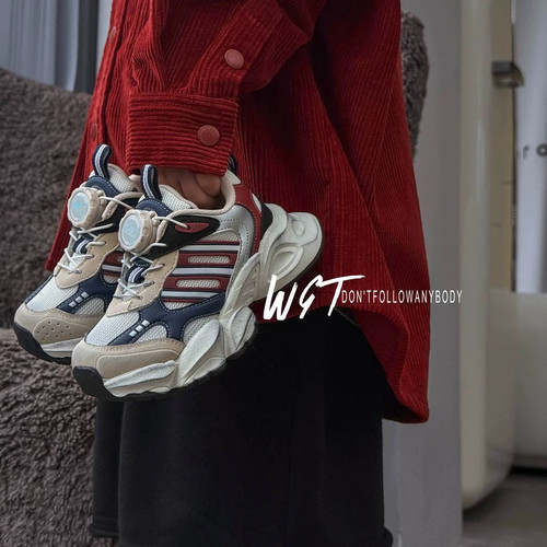 旋转扣儿童运动鞋WGT轻便韩版