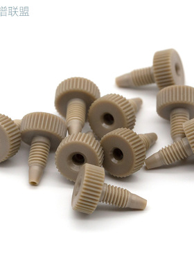 色谱PEEK接头1/16液相色谱柱手拧连接件管线套IDEX岛津安捷伦替代