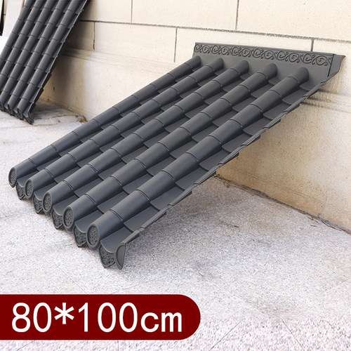 80*100cm中式古建塑料一体防水
