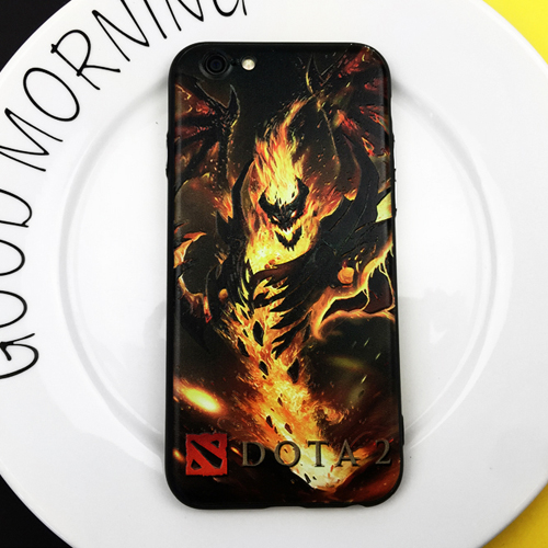 dota2ӰħÖÁ±¦iphone6/xÊÖ»ú¿ÇÆ»¹û8/7plusµ¶ËþÖܱßÈ«°ü¹è½º¿Ç